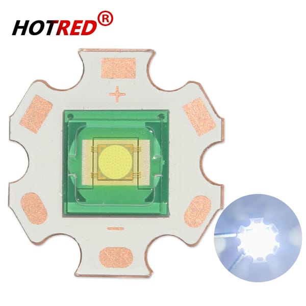 30W LED Diode Laser Light SBT-90 Lamp DC3V 9A 2200lm Cold White XHP9090 Flat Glass Top Chip Beads 3.7V 12V Driver For Flashlight
