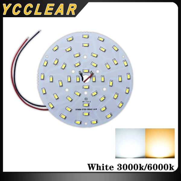 High Quality 24W Warm White 3000K 6000K LED 72-80V Light Panel SMD 5730 Lamp Beads Diameter 120mm For DIY Downlight Bulb Lamp