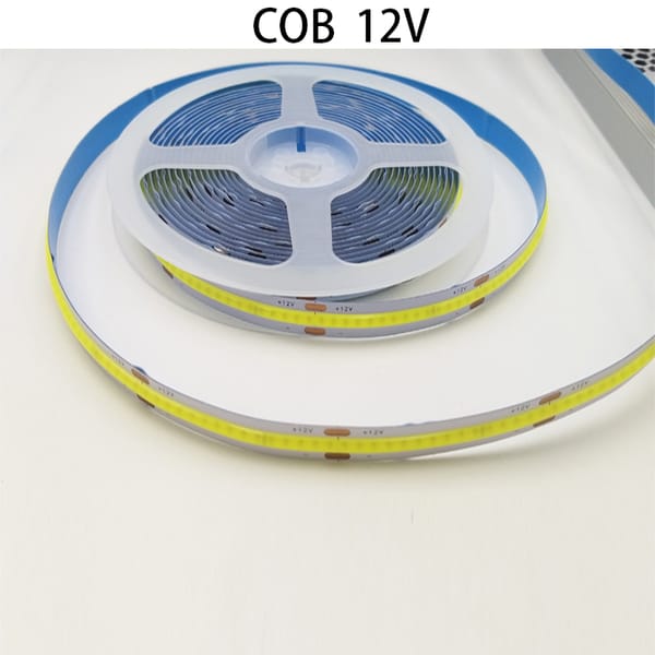 12V Glue Stick Self-Adhesive Warm Yellow White SMD SMT COB Soft Bulb Lamp Bead Emitter Band Bar LED Fill Light Ribbon Strip