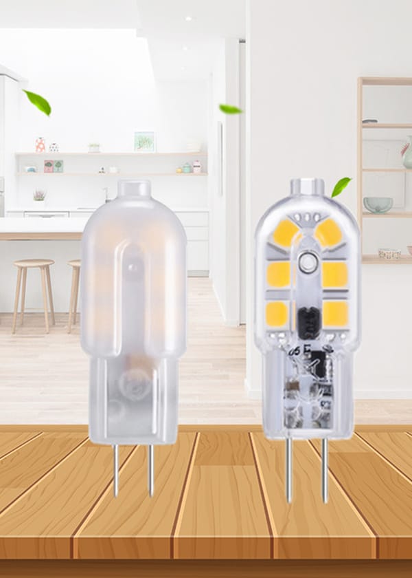 G4 12 Beads PC Models Low Voltage Crystal Lamp Milk White Frosted LED Lamp Beads 12V Plug-in Small Bulb 12V Oven Lighting Bulb